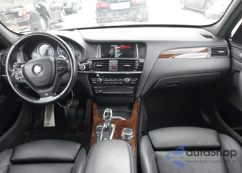 2016 BMW X3 xDrive35I z USA, uszkodzony, nr VIN 5UXWX7C59G0R16920